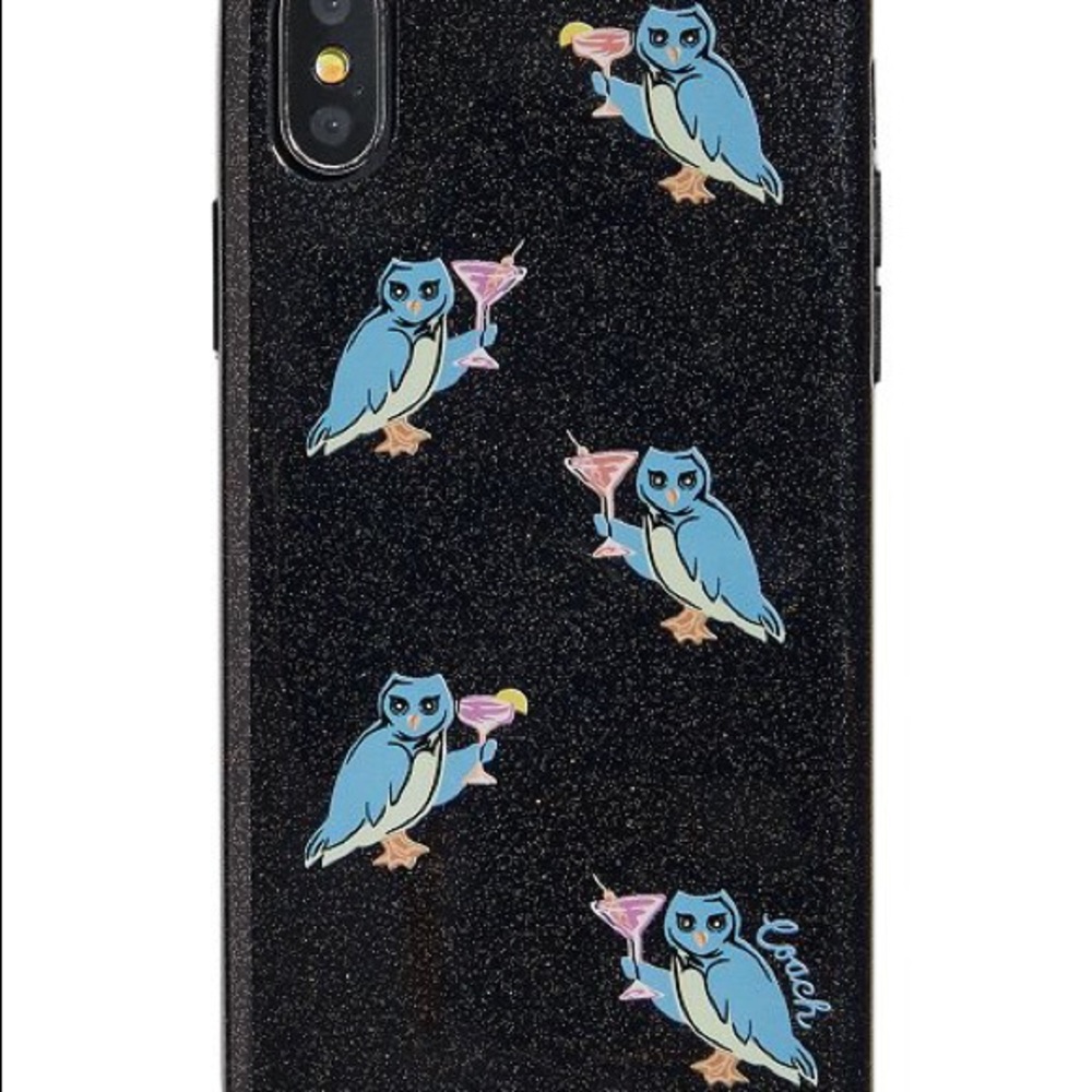 COACH Owl iPhone X Case (NIB)